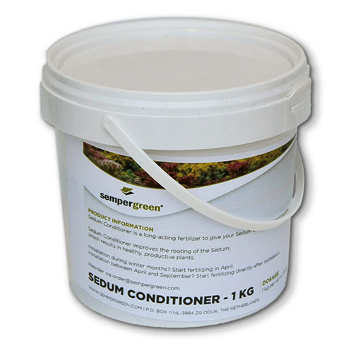 Sedum conditioner emmer onderhoud bemesting mest